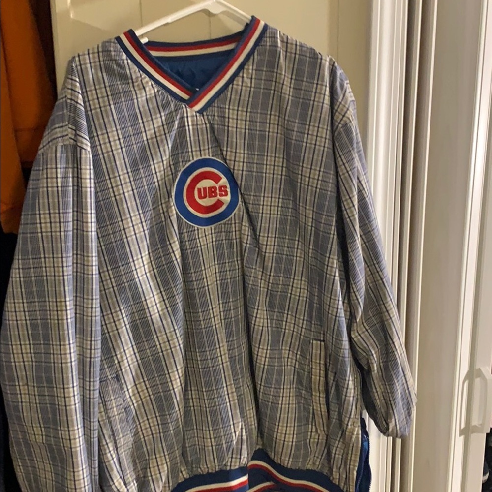 Reversible cubs jacket
